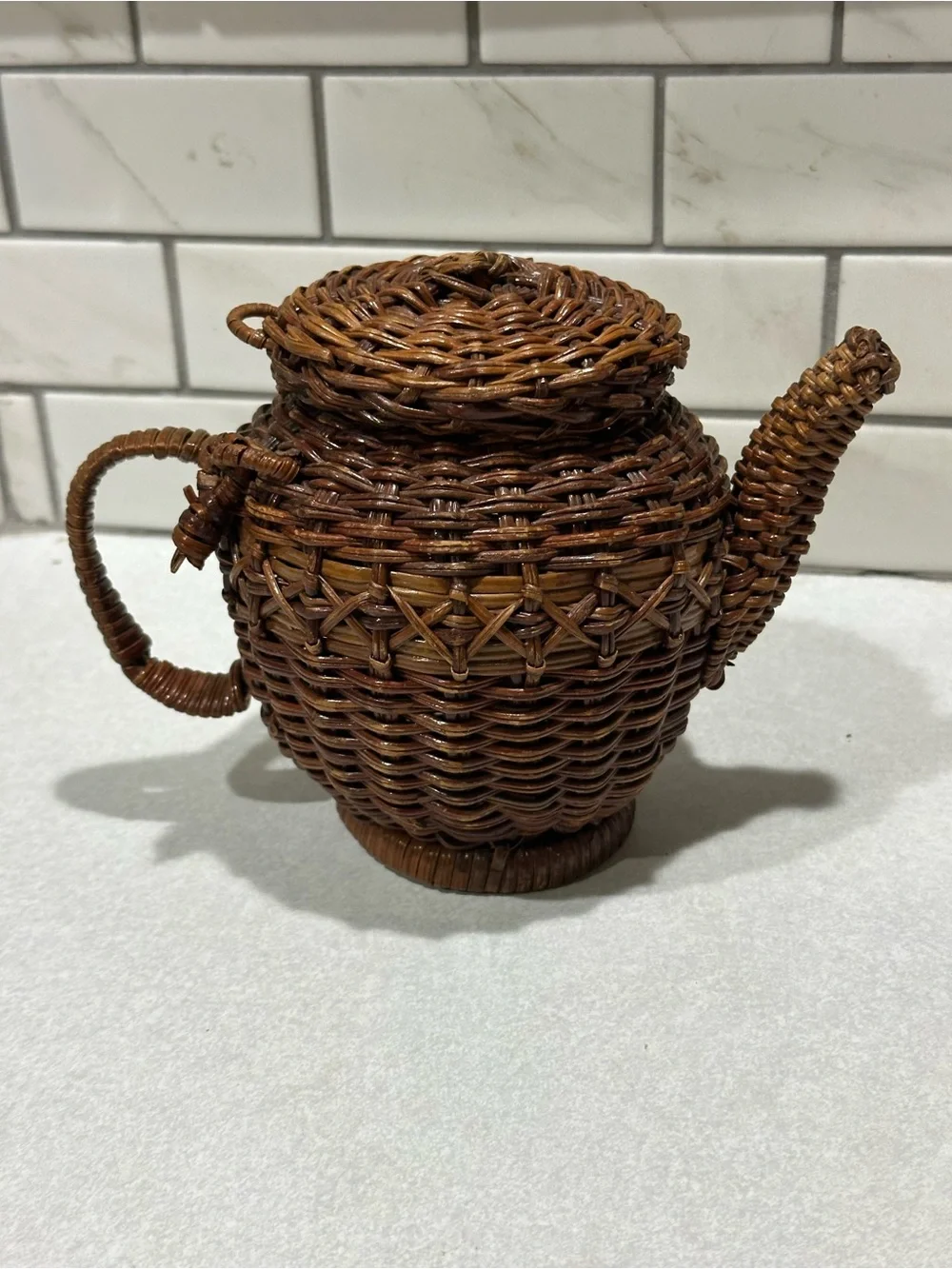 Teapot-Shaped Basket
